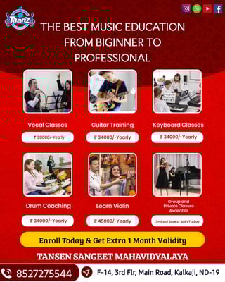 Tansen Sangeet Mahavidyalaya-Music Education for Kids