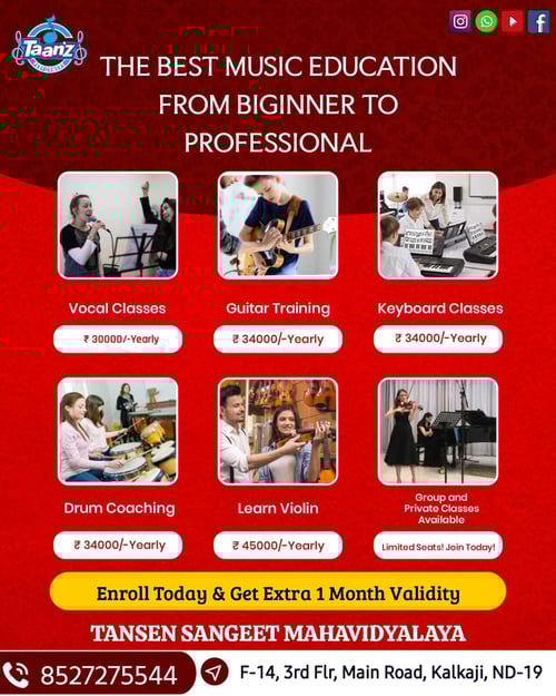 Tansen Sangeet Mahavidyalaya-Music Education for Kids