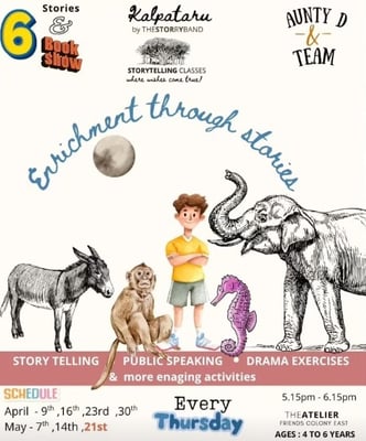 The Storry Band-Storytelling and drama classes for Kids