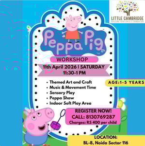 Little Cambridge-Peppa Pig Workshop for Kids