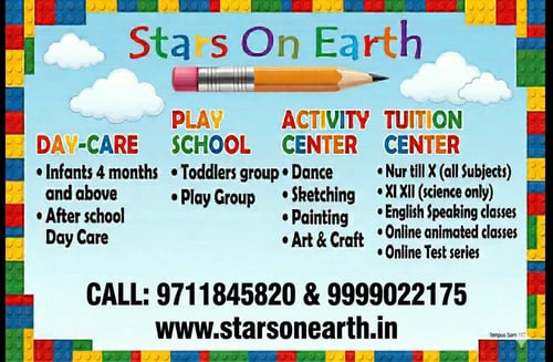 Stars On Earth-Admissions Open 2026
