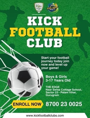 KICK FOOTBALL CLUB-Football Training for Kids