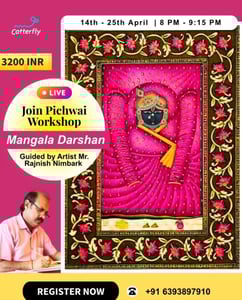 Catterfly Art and Culture-Mangala Darshan Pichwai Workshop