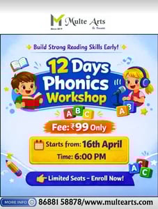 MulteArts-Phonics Workshop for Kids