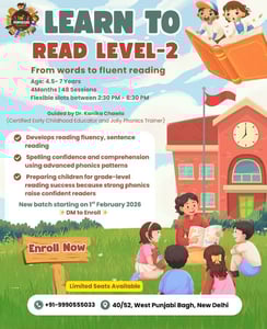 The Popsicles Early Learning Centre-Learn to Read Program