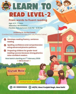 The Popsicles Early Learning Centre-Learn to Read Program