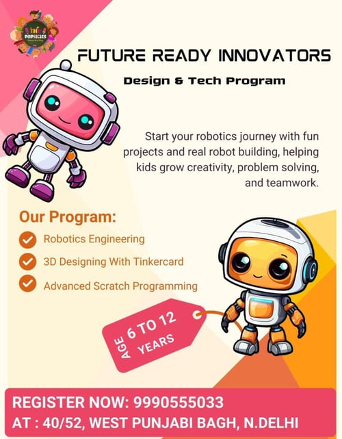 The Popsicles-Future Ready Robotics & Tech Camp