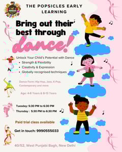 The Popsicles Early Learning Centre-Dance Classes for Kids