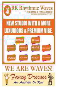 RK Rhythmic Waves The Dance and Fitness Studio-Activities for Kids