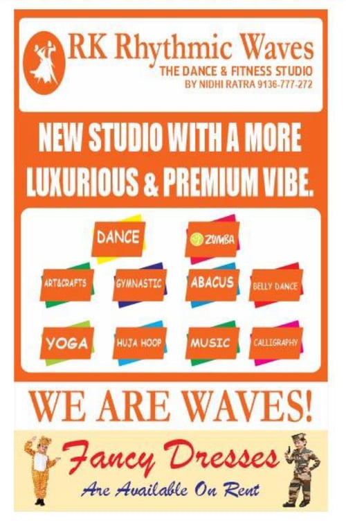 RK Rhythmic Waves The Dance and Fitness Studio-Activities for Kids