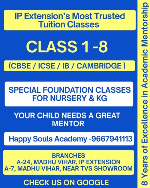 Happy Souls Academy-Tuition Classes for Kids