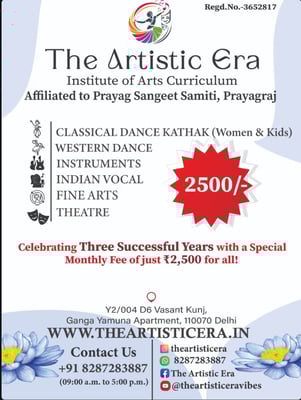 The Artistic Era-Admissions Open 2026