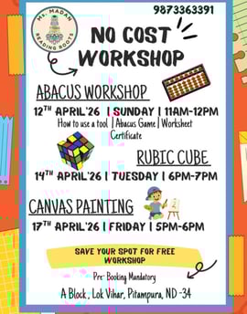 Ms Madan Reading Roots-Canvas Painting Workshop