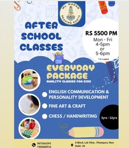 Ms Madan Reading Roots-After School Activities for Kids