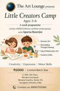 The Art Lounge-Little Creators Summer Camp 2026