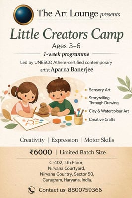The Art Lounge-Little Creators Summer Camp 2026