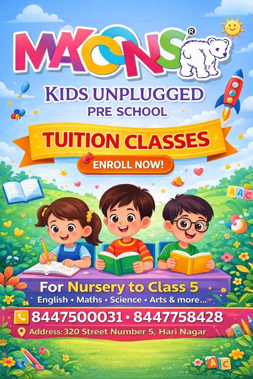Makoons Hari Nagar-Tuition Classes for Kids