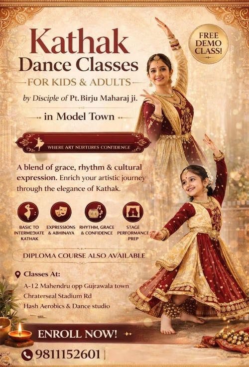 Hash Aerobics & Dance Studio-Kathak Classes for Kids
