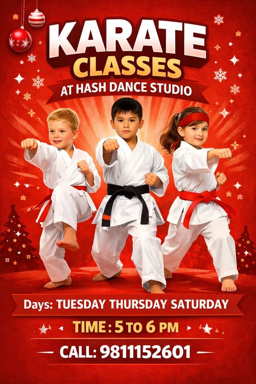 Hash Aerobics & Dance Studio-Karate Classes for Kids