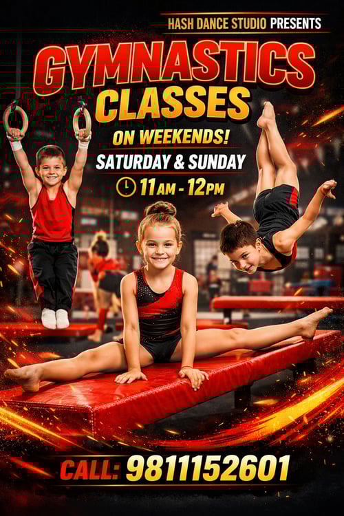 Hash Aerobics & Dance Studio-Gymnastics Classes for Kids