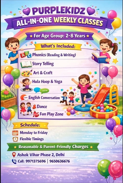 Purple Kidz - ALL IN ONE CLASS