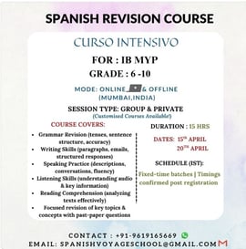 Spanish Voyage School - Online Spanish Classes