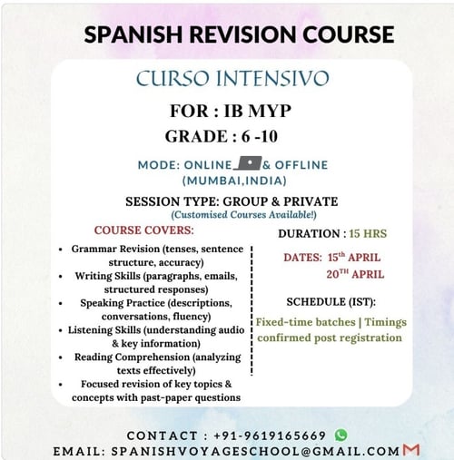 Spanish Voyage School - Online Spanish Classes
