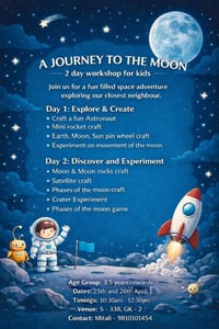 Little Leaps-Space Adventure Workshop for Kids