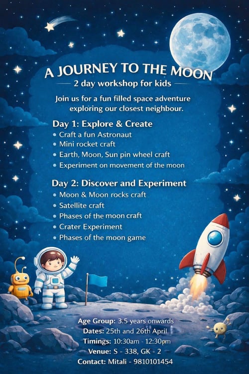 Little Leaps-Space Adventure Workshop for Kids