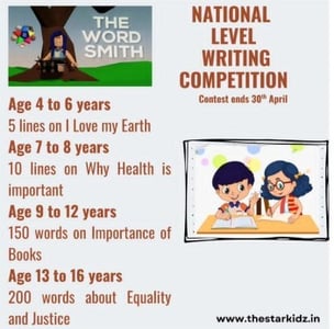 The Star Kidz-Writing Competition  for Kids