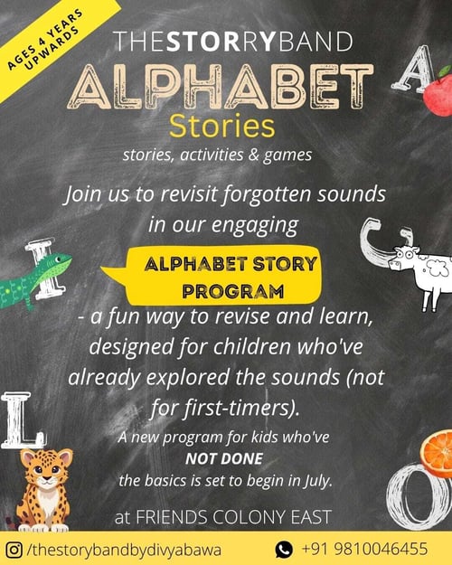 The Storry Band-Alphabet stories 2026