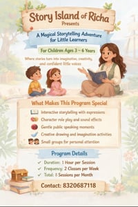 Story island of Richa-Magical Storytelling for Kids