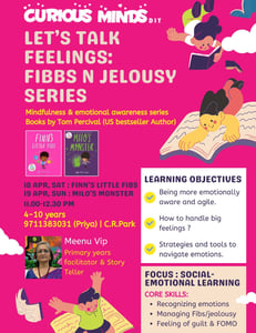 Curious Minds DIY-Emotional Awareness & Storytelling Program for Kids