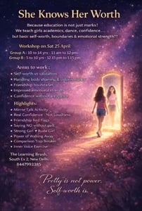 The Learning Brush-Girls Empowerment Workshop