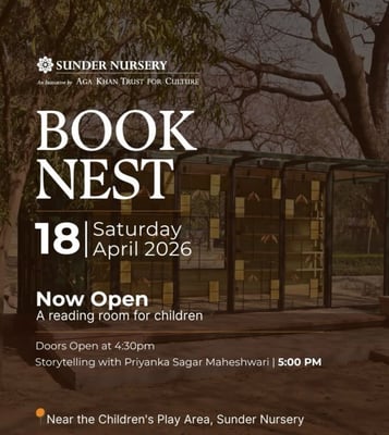 Sunder Nursery Park-Book Nest A Reading Room for Children