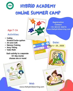 Hybrid Academy- Online Summer Camp