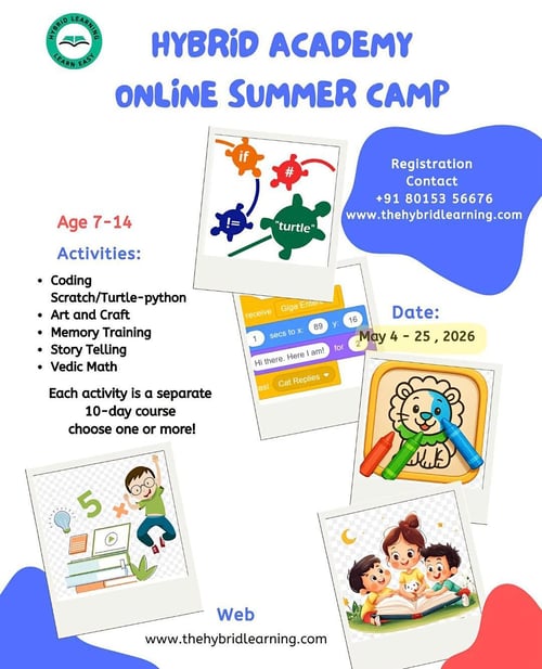 Hybrid Academy- Online Summer Camp