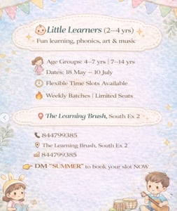 The Learning Brush-Summer Camp 2026