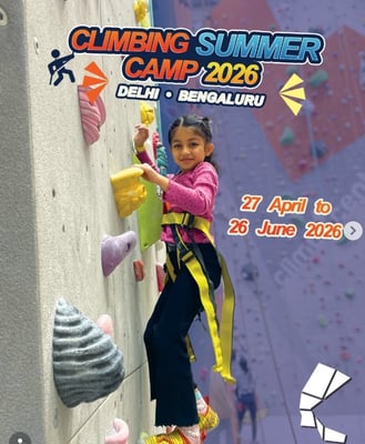 Climb Central Delhi-Climbing Summer Camp 2026