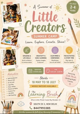 The Learning Brush-Summer Camp 2026