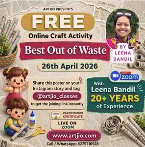 Artjio classes-Free Online Craft Workshop