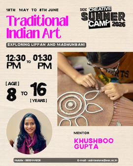 Sri Aurobindo Centre for Arts and Creativity-Traditional Indian Art for Kids