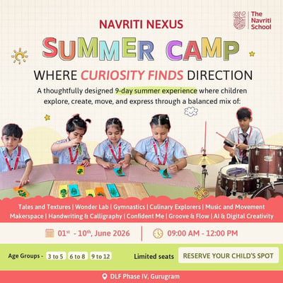 The navriti school- Summer Camp