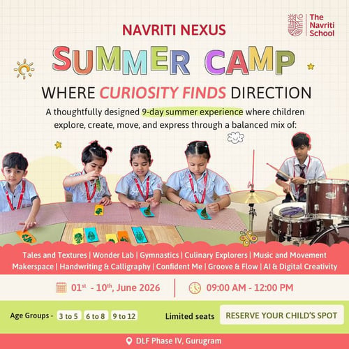 The navriti school- Summer Camp