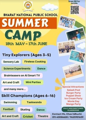 Bharat National Public School – Summer Camp 2026