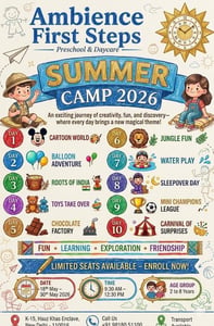 Ambience First Steps-Summer Camp for Kids