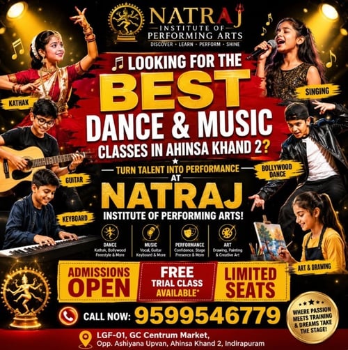 Natraj Institute of Performing Arts  -  Dance, Music and Art Classes