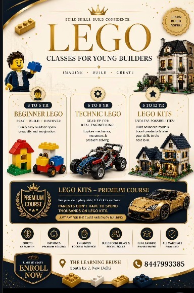 The Learning Brush-Lego Class