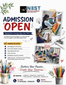 Nest Fine Arts Academy-Admissions Open