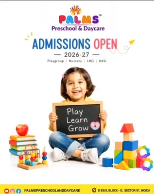 Palms Preschool & Daycare-Admissions Open 2026-27